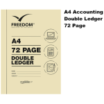 72 pages A4 Accounting Books Ledger